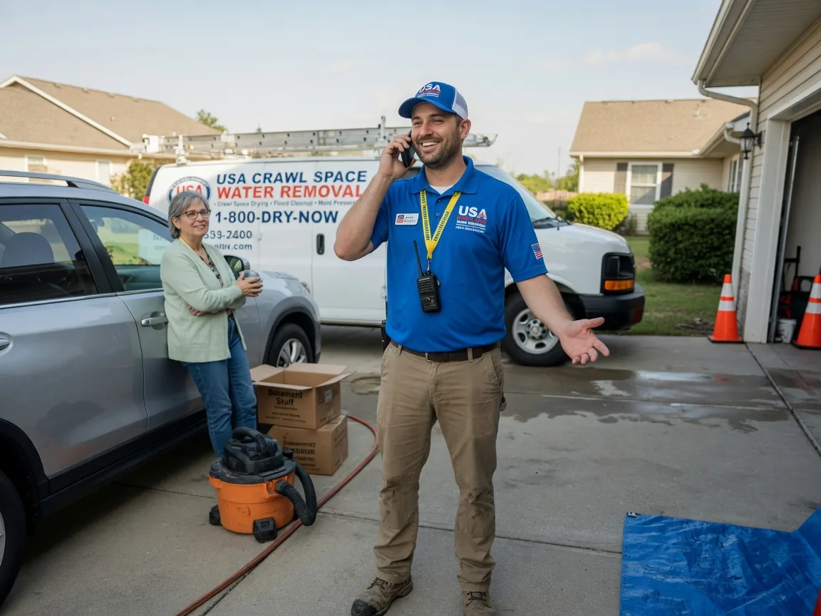 Crawl Space Water Removal Eufaula, OK FAQs